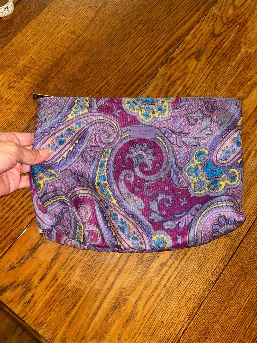 Etro Made in Italy 🇮🇹 Paisley Travel 🧳 Pouch 👝 12 x 8”